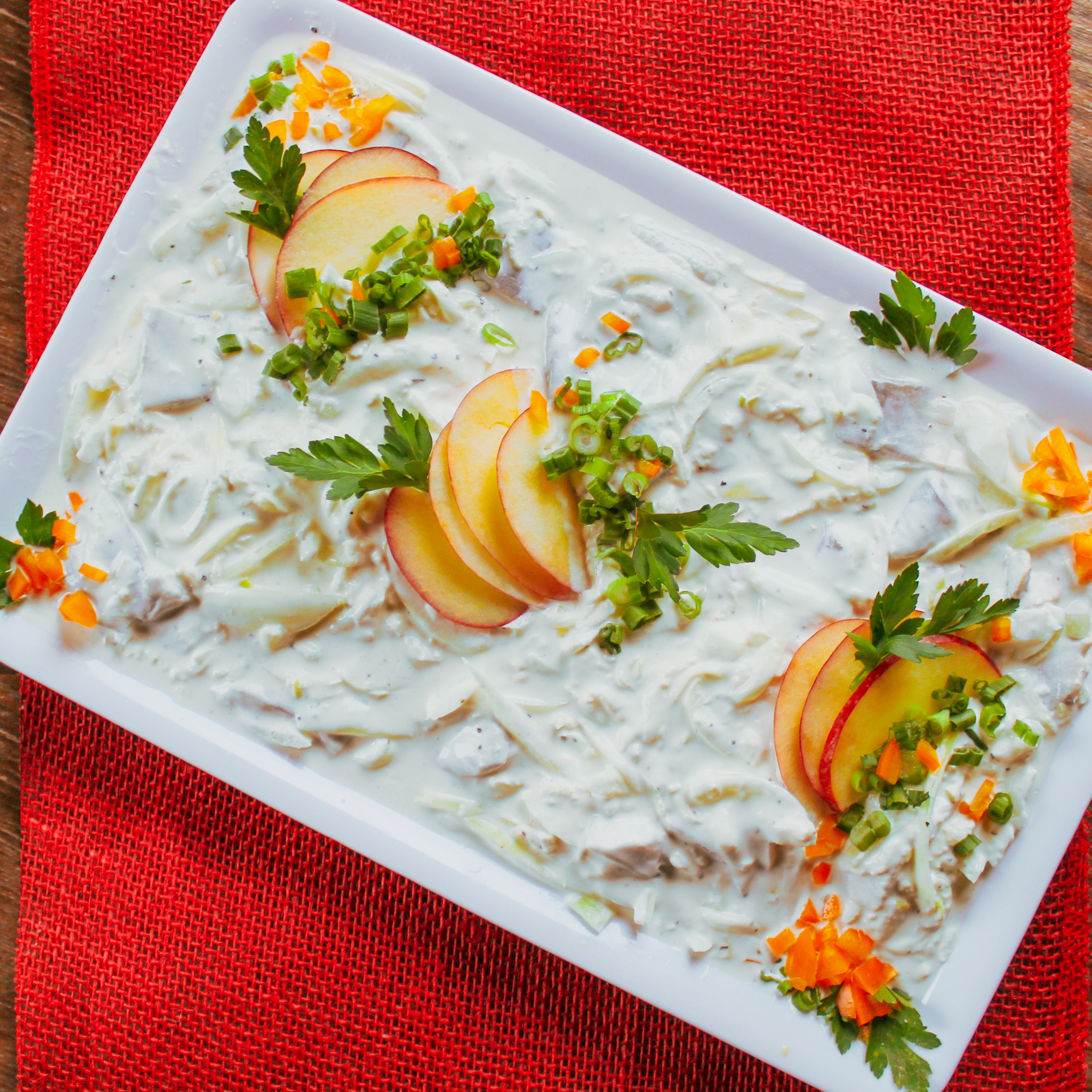 Herring Fillets in Cream Sauce Piast Catering