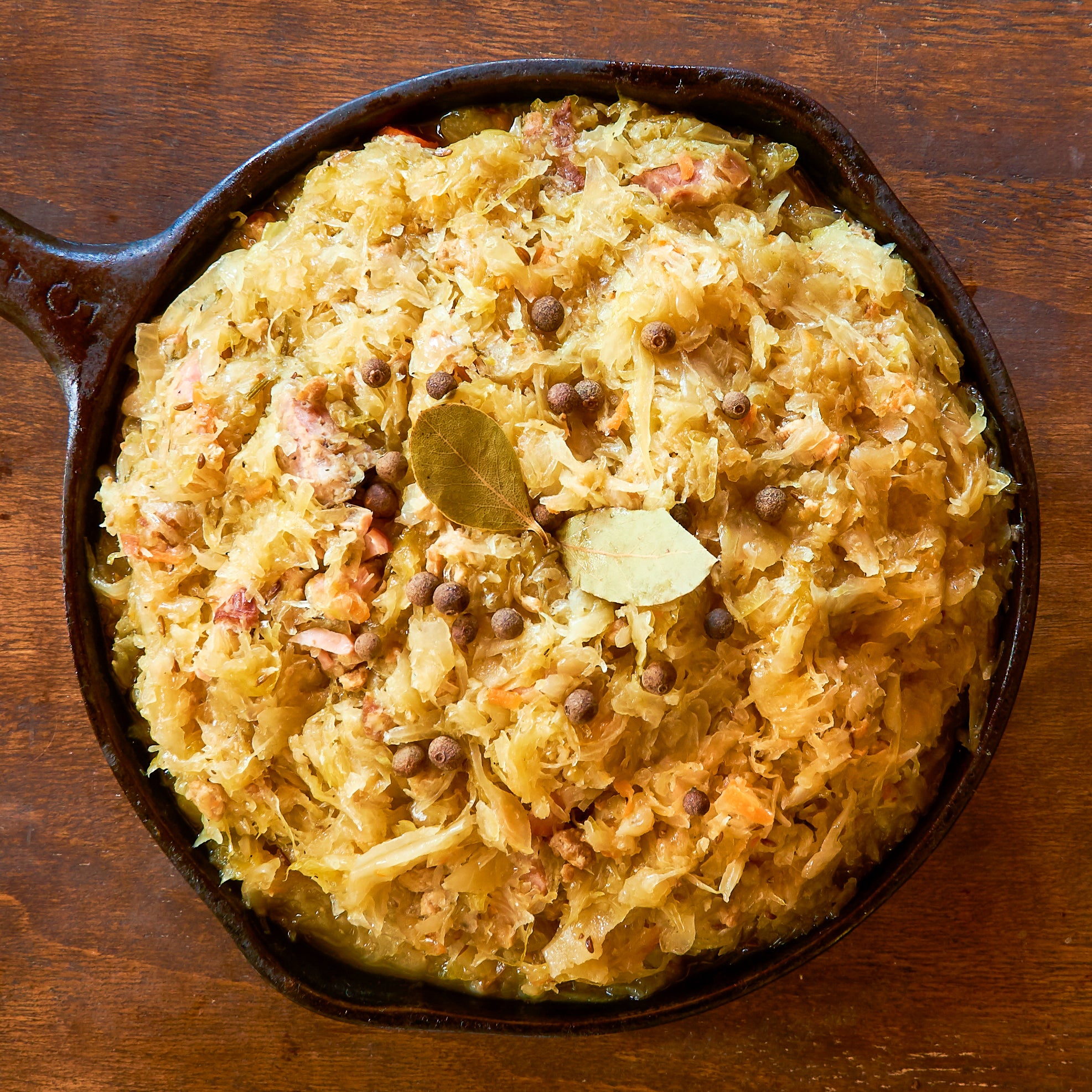 Fried Sauerkraut Piast Catering