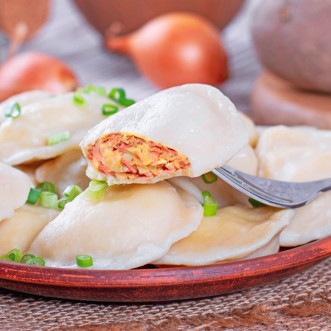 Corned Beef &amp; Cabbage Pierogi