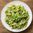 Fettucine with Spinach