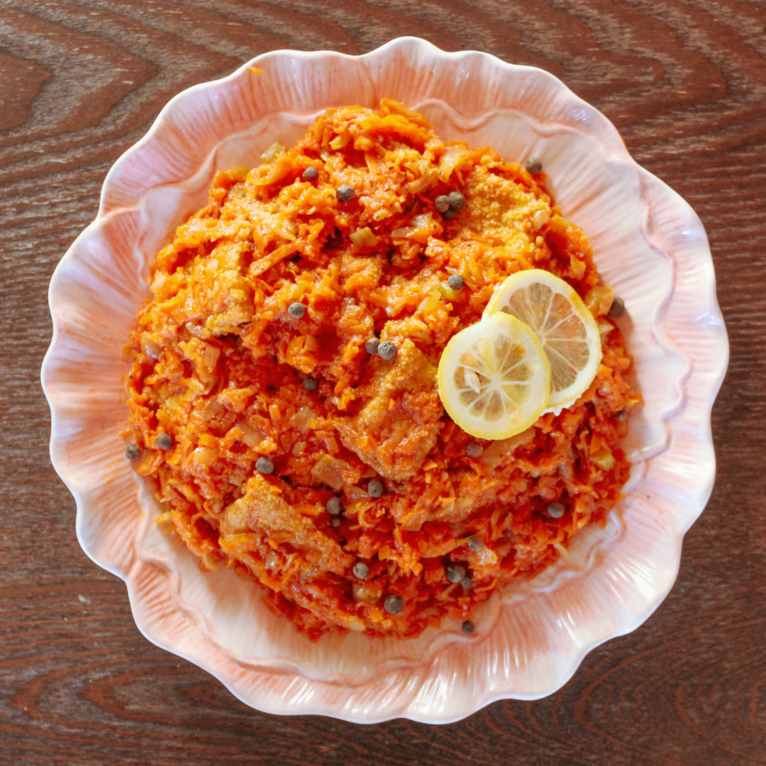 Greek Style Fish &amp; Onions