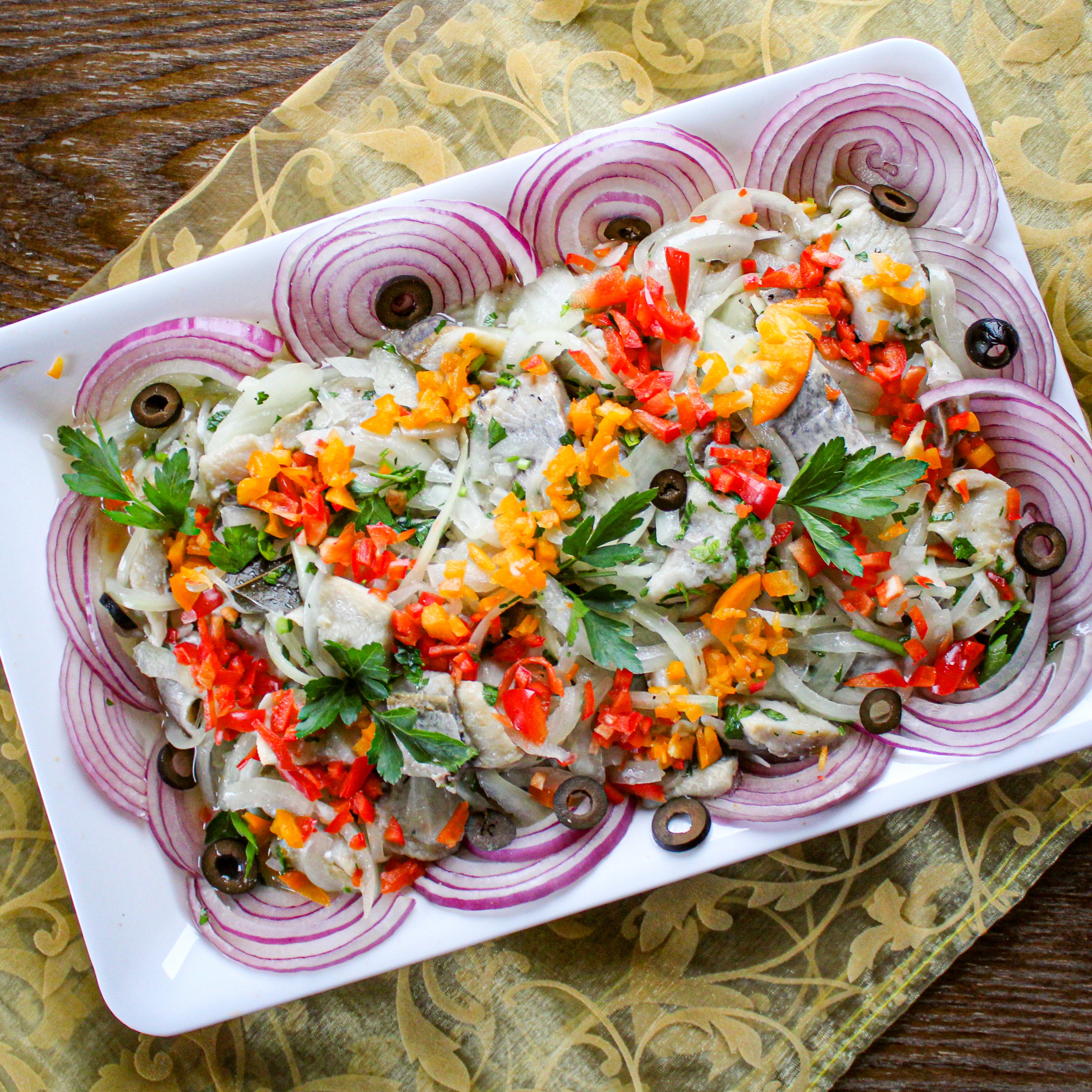 Herring Fillets in Oil Piast Catering