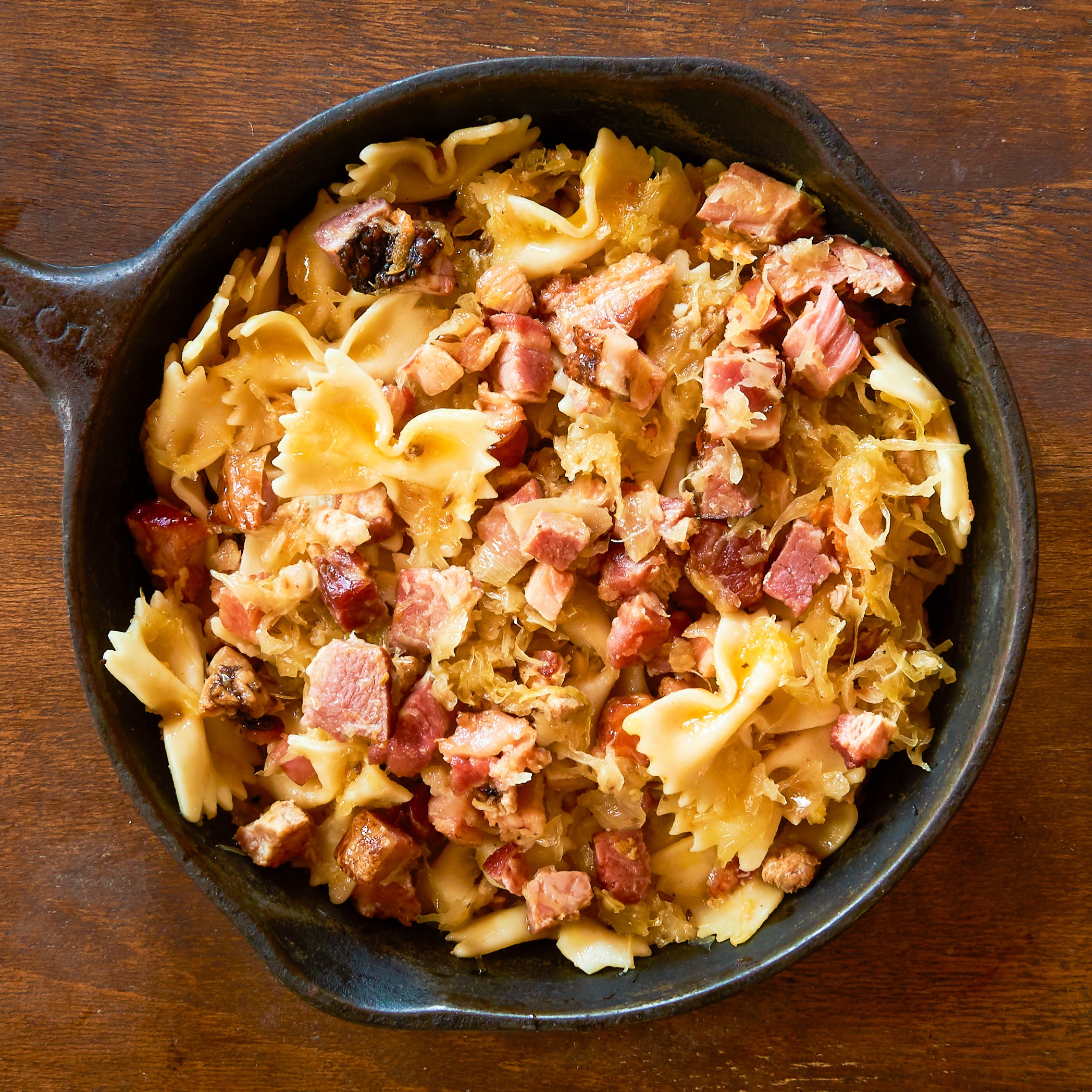 Noodles with Sauerkraut Piast Catering