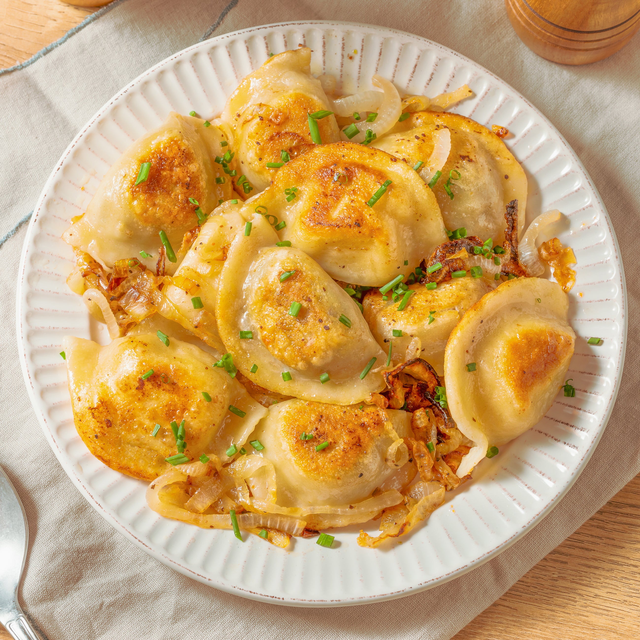 Potato & American Cheese Pierogi – Piast Catering